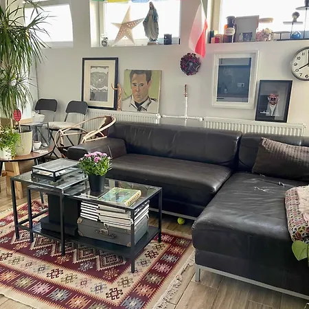 Atelier W Sercu Warszawy Z Panoramicznym Widokiem