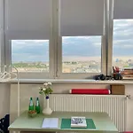 Atelier W Sercu Warszawy Z Panoramicznym Widokiem Apartman Varsó