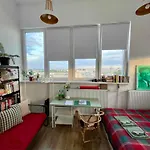 Atelier W Sercu Warszawy Z Panoramicznym Widokiem * Varsó