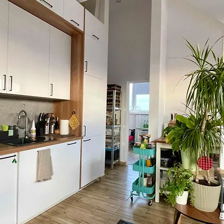 Atelier W Sercu Warszawy Z Panoramicznym Widokiem Apartment