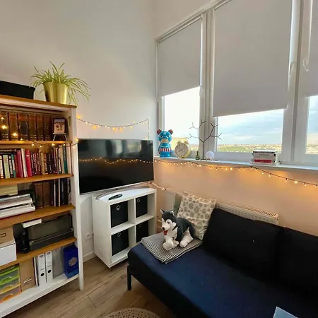 Apartmán Atelier W Sercu Warszawy Z Panoramicznym Widokiem Varšava