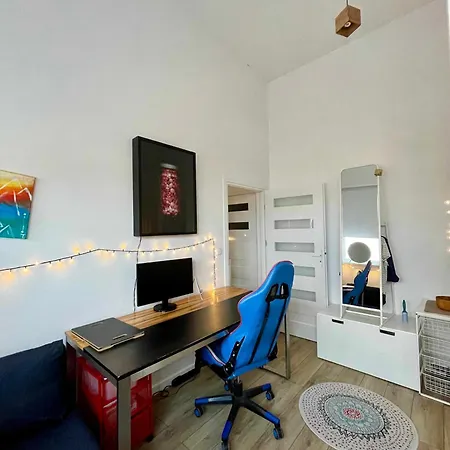 Atelier W Sercu Warszawy Z Panoramicznym Widokiem * Варшава